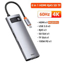 All In One USB C Hub For Laptops 4K HDMI