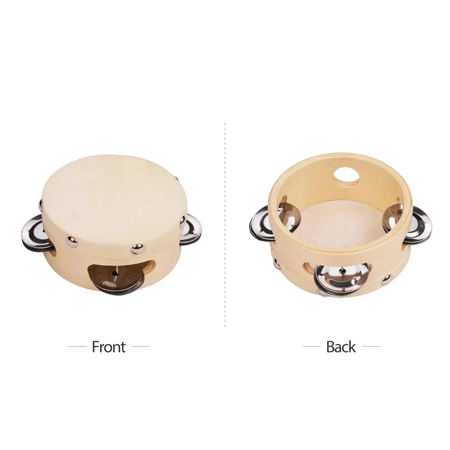 4 6 8 Inch Tambourine Drum Toys For Kids Musical Instruments