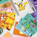 Toys Pokemon Sticker Puzzle Kit Develops Motor