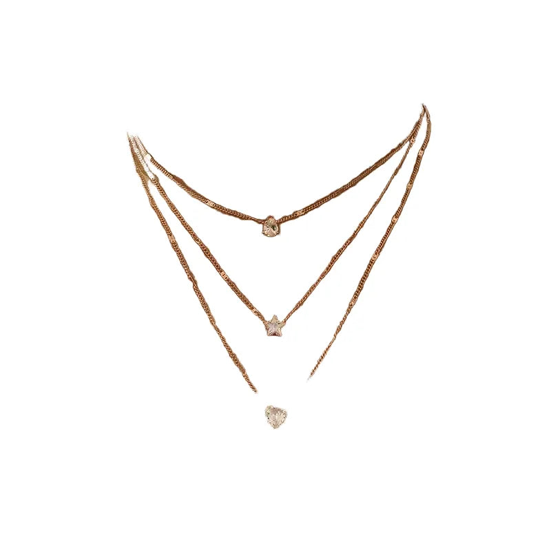 Elegant Bohemian Necklace Set - Her — product view 1