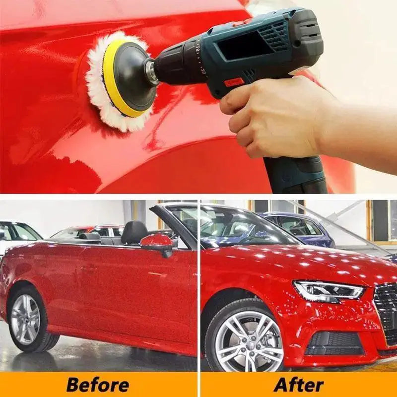Universal Car Wool Pad Set For Machine Waxing System