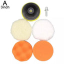 Universal Car Wool Pad Set For Machine Waxing System