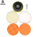 Universal Car Wool Pad Set For Machine Waxing System