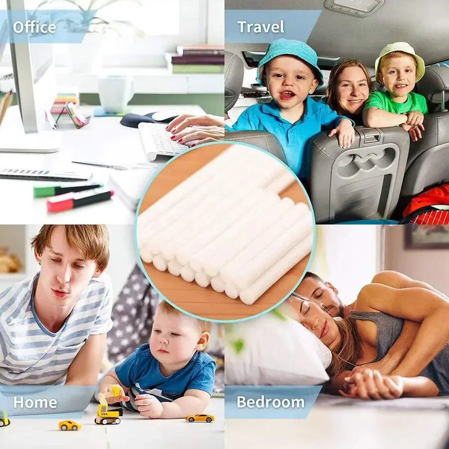 USB Mini Humidifier Filter Refill Sticks Quiet and Efficient