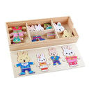Bear Dress-Up Jigsaw Puzzle 3–6 Skill