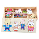 Bear Dress-Up Jigsaw Puzzle 3–6 Skill