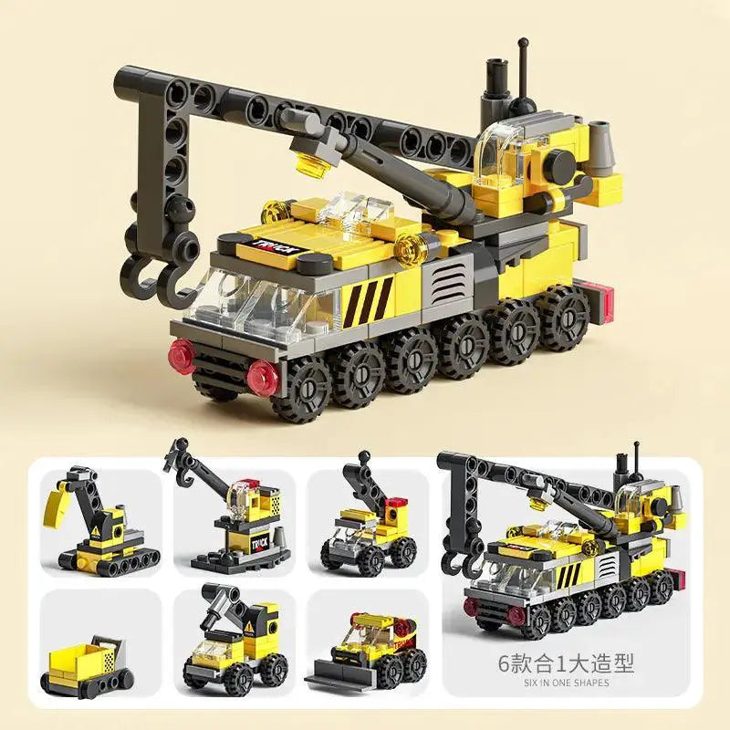 City Vehicles Blocks for Creative Play — 8612-8