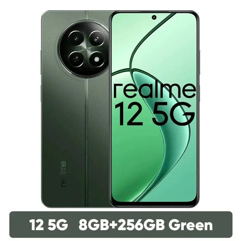 Realme 12 5G Smartphone 108MP Camera 120Hz Display Plus