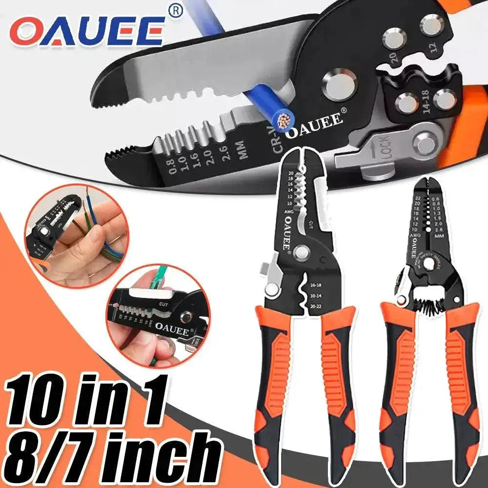 Ultimate Wire Stripping Tool Versatile Pliers 10 In 1