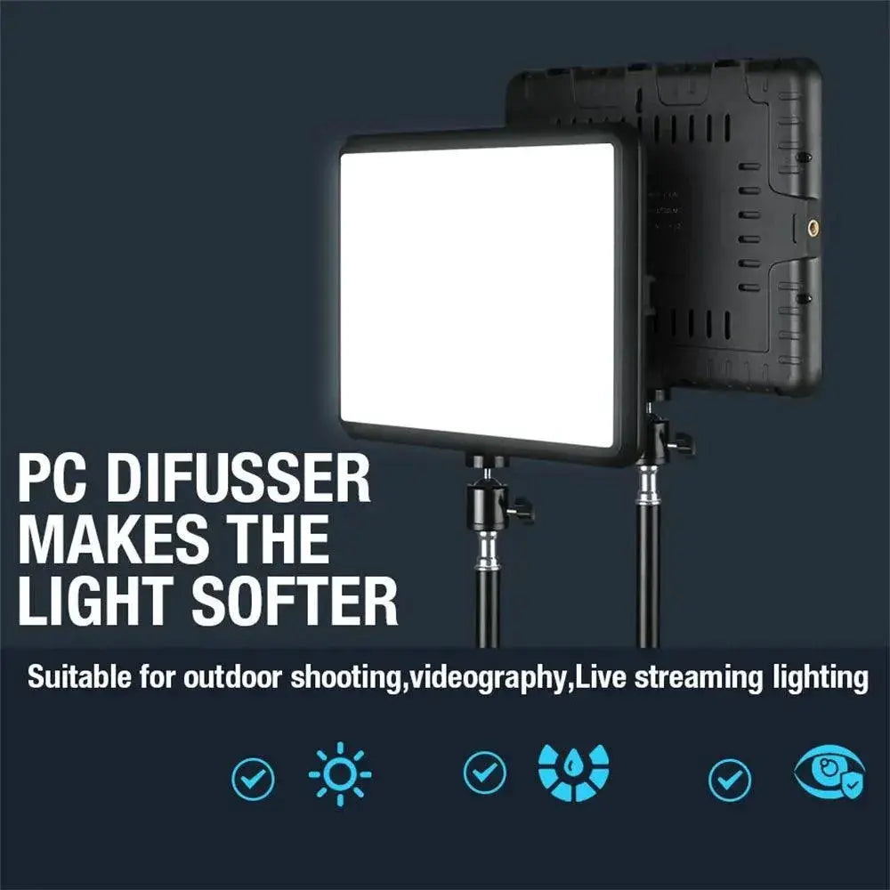 High Power LED Video Light Kit For Professional Photography