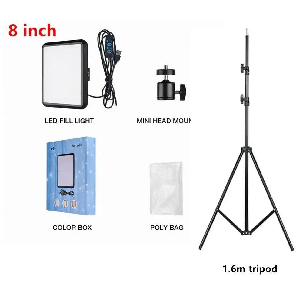 High Power LED Video Light Kit For Professional Photography
