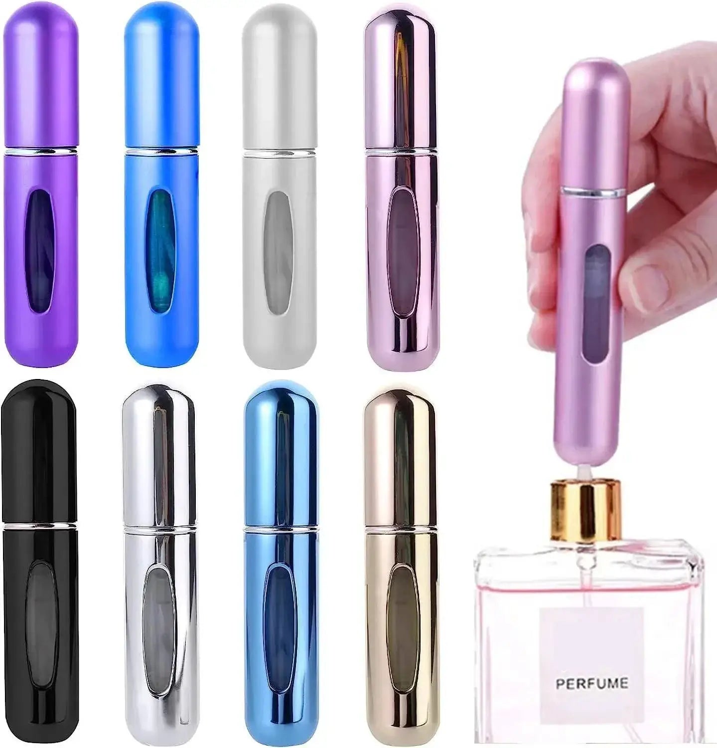 Mini Perfume Atomizer Luxury On The Go Fragrance Travel
