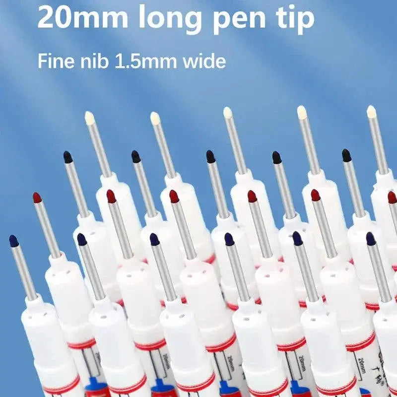 Deep Hole Precision Markers for Metal and Woodworking Tools