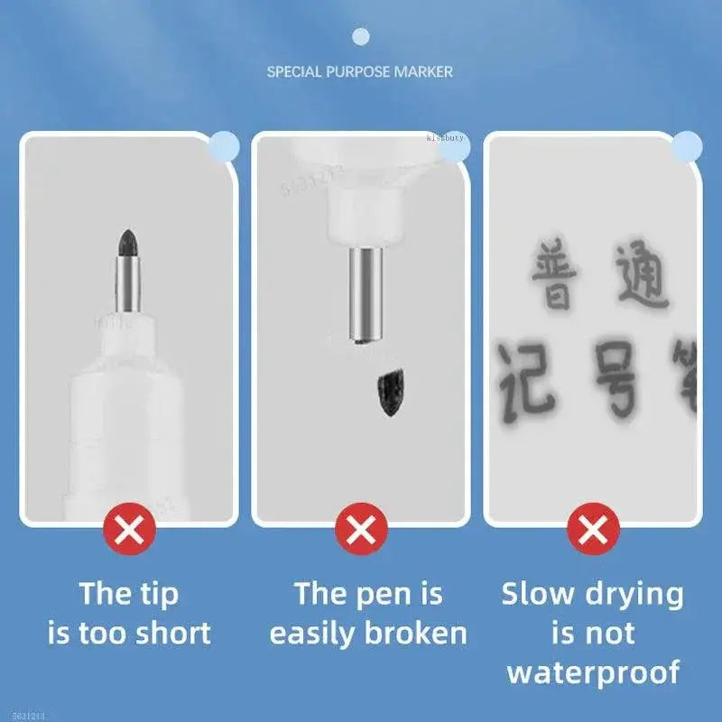 Deep Hole Precision Markers for Metal and Woodworking Tools