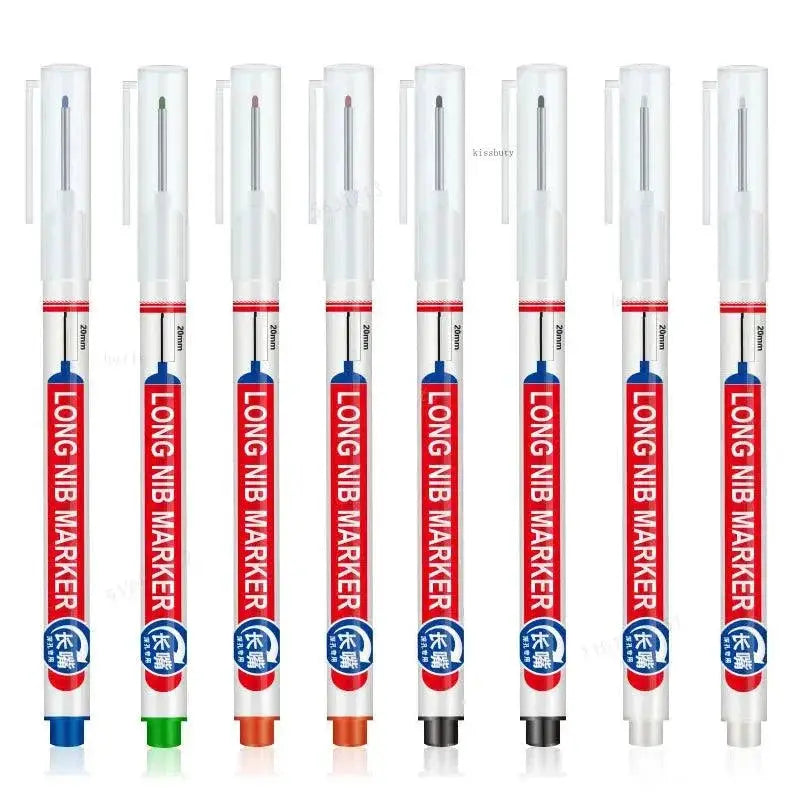 Deep Hole Precision Markers for Metal and Woodworking Tools