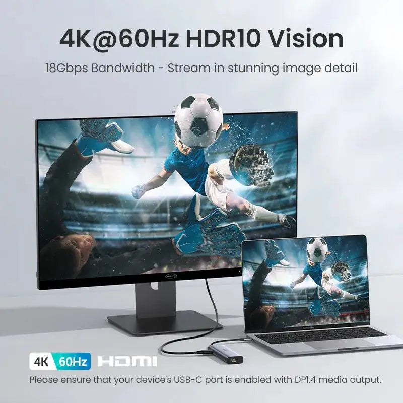UGREEN USB C Hub 4K HDMI PD USB Ports Multiport Dock