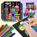 Mess-Free Cartoon Painting Kit for Kids