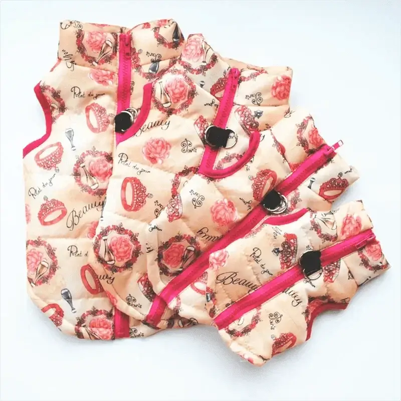 Winter Windproof Pet Jacket For Small Dogs And Cats