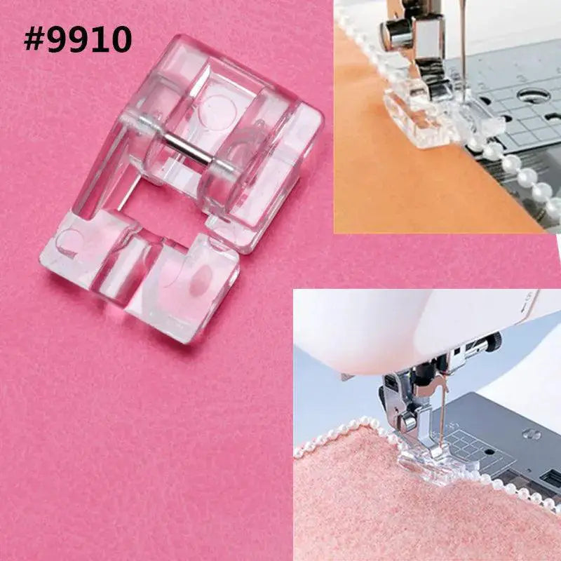Elastic Cord Sewing Presser For Stretchy Fabrics And Knits