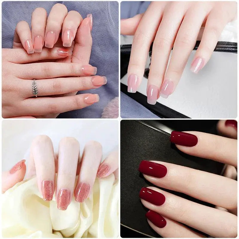 Vibrant Gel Nail Polish Kit Chip Free Easy Application Set
