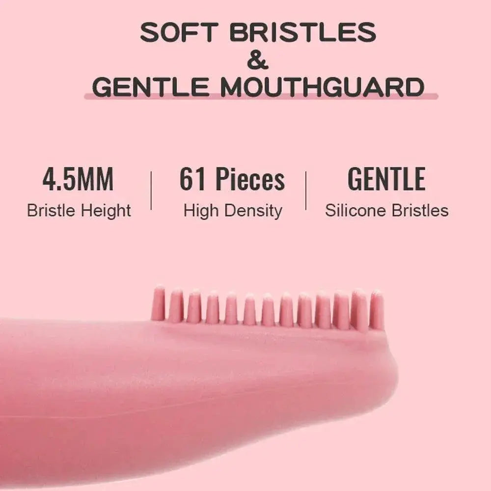 Pet Finger Toothbrush Super Soft Silicone Brush For Pets