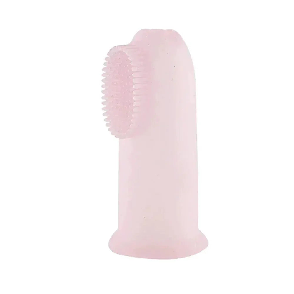 Pet Finger Toothbrush Super Soft Silicone Brush For Pets