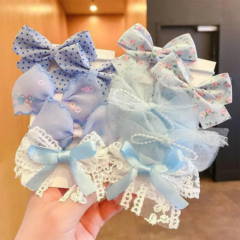 Sweet Bow Floral Headbands for Girls Pack of 10 Accessories