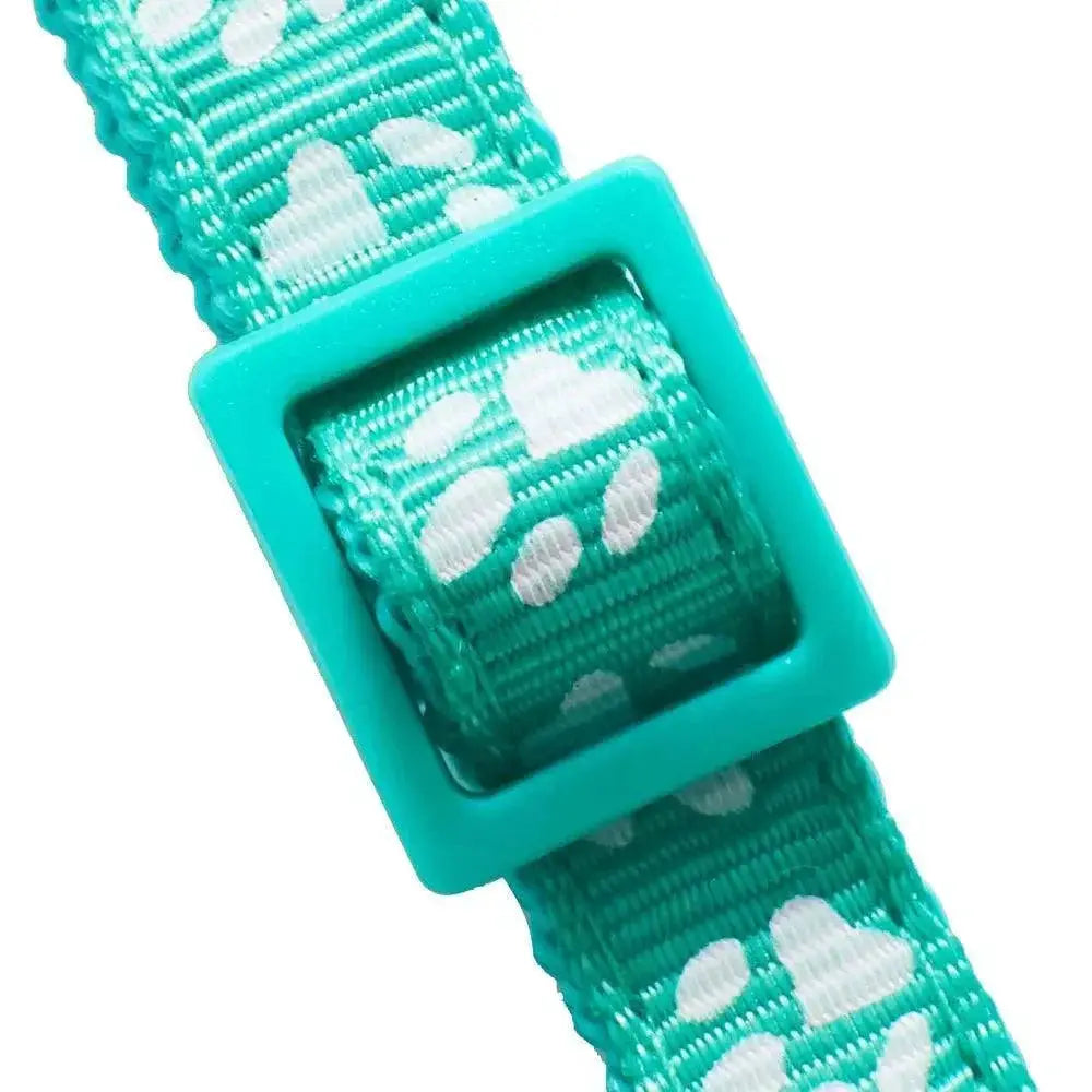 Adjustable Nylon Pet Collar Set With Bell For Small Pets