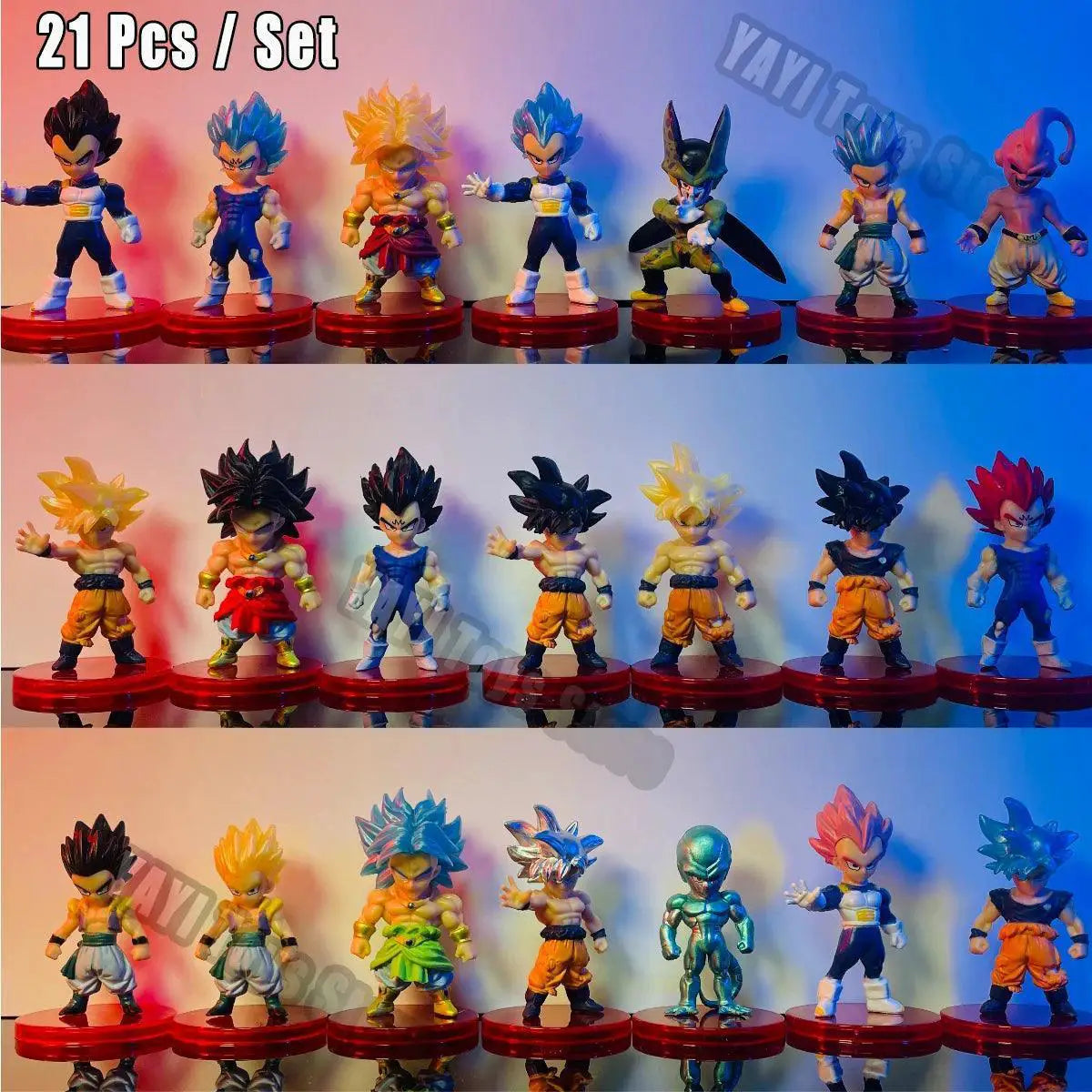 Super Saiyan Goku And Friends Figurine Set Epic Collectibles