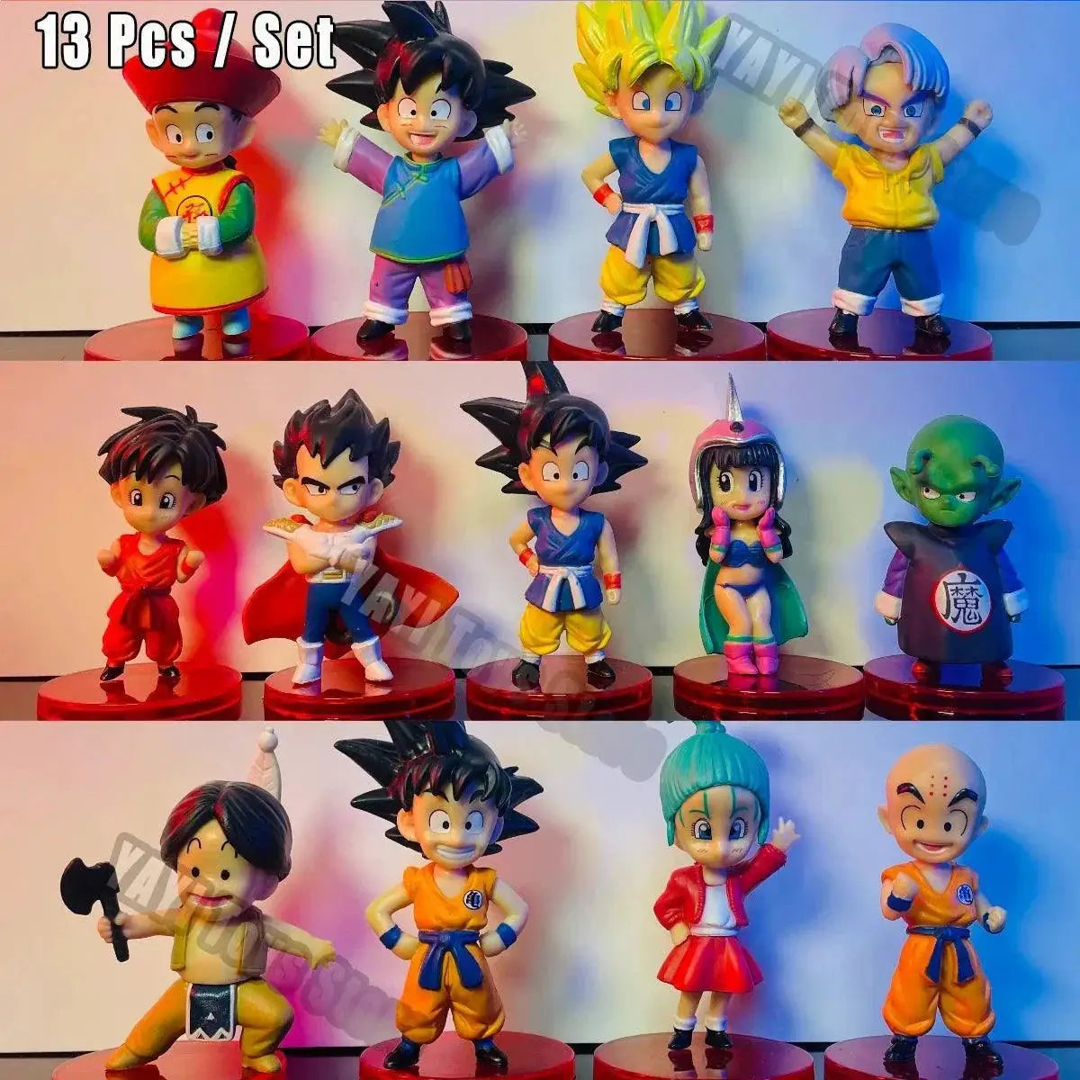 Super Saiyan Goku And Friends Figurine Set Epic Collectibles
