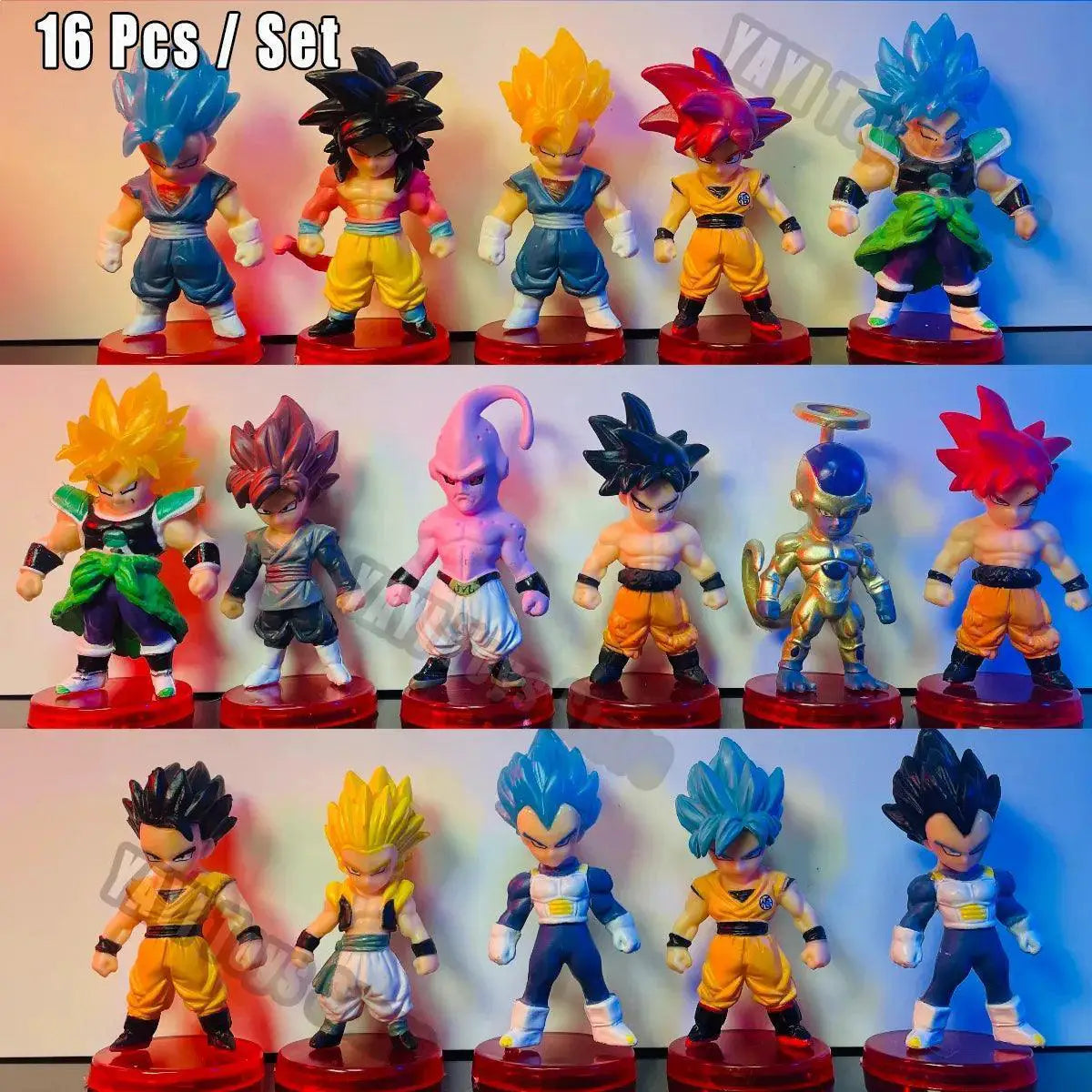 Super Saiyan Goku And Friends Figurine Set Epic Collectibles