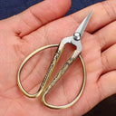 Retro Mini Stainless Sewing Scissors For Fabric Lovers
