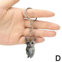 Cute Banana Cat Keychain for Memes Fans