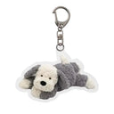 Cute Banana Cat Keychain for Memes Fans