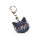 Cute Banana Cat Keychain for Memes Fans