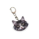 Cute Banana Cat Keychain for Memes Fans