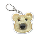 Cute Banana Cat Keychain for Memes Fans