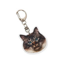 Cute Banana Cat Keychain for Memes Fans