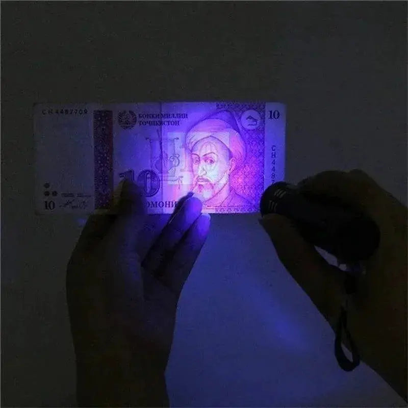LED UV Torch For Hidden World Exploration Tool Adventurers