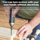 Cordless Screwdriver Kit for Tight Space
