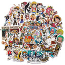 One Piece Luffy Anime Stickers Waterproof Graffiti Set