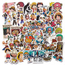 One Piece Luffy Anime Stickers Waterproof Graffiti Set