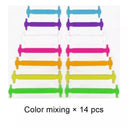 No-Tie Silicone Shoelaces for Sneakers