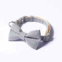 Festive Dog Bow Tie With Adjustable Fit