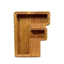 Wooden Piggy Bank for Kids Teaches Money