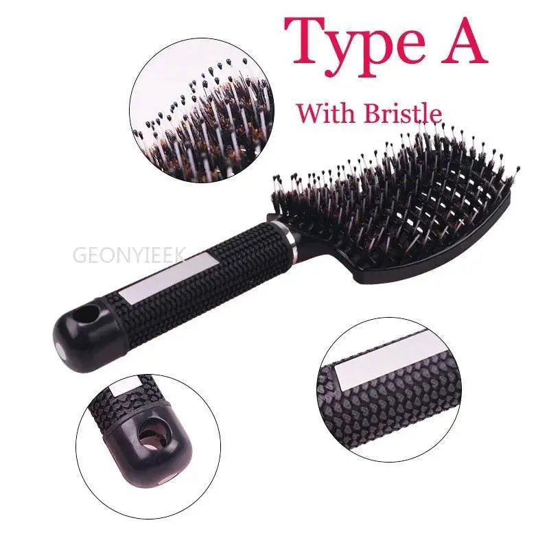 Hair Care Massage Comb Detangle Style Anti Static Tool