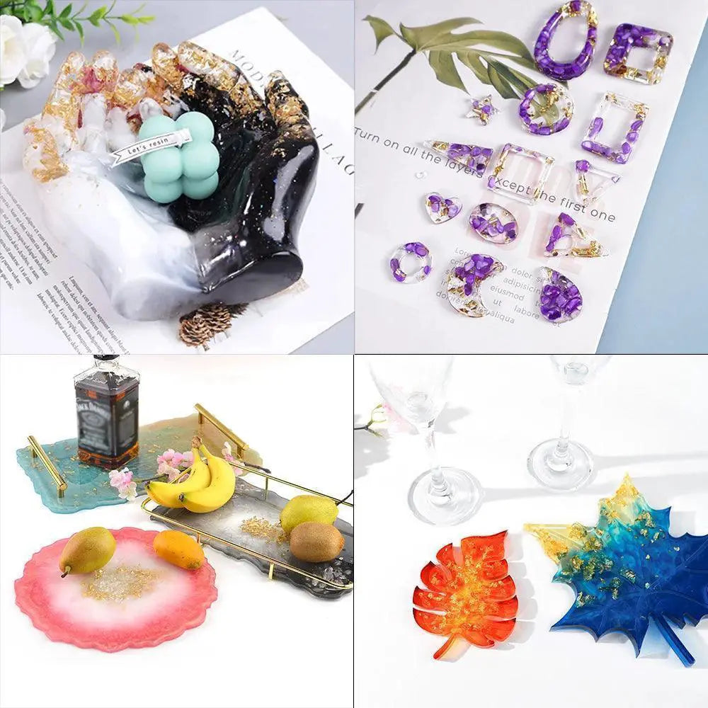 Gilded Elegance Luxe Resin Craft Tool For Jewelry Making