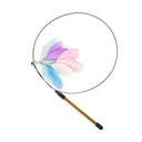 Interactive Cat Stick Toy With Feather Bird And Bell Fun