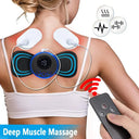 EMS Neck Massager for Custom Pain Relief and Relaxation