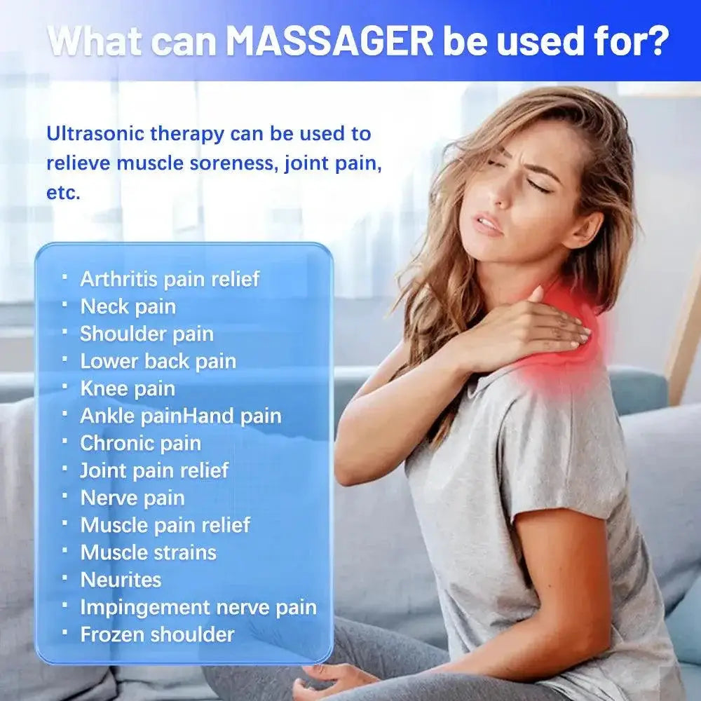 EMS Neck Massager for Custom Pain Relief and Relaxation